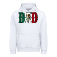 White Mexican Flag Dad Urban Hoodie - Jasminsmagicworld