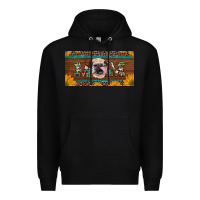 Black western heifer mom with sunflowers and turquoise license plate Premium Hoodie - Artiststas