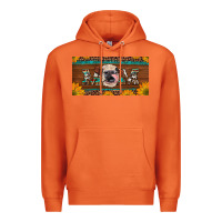 Carrot western heifer mom with sunflowers and turquoise license plate Premium Hoodie - Artiststas