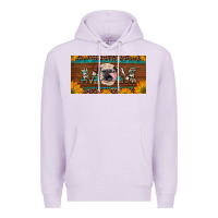 Lilac western heifer mom with sunflowers and turquoise license plate Premium Hoodie - Artiststas