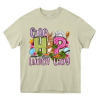 Mossy Easter Day One hip Lunch Lady Heavy Core Tee - OliviaCreatesArt