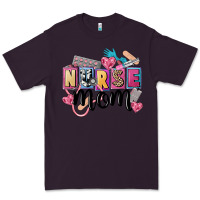Plum nurse mom Premium Tee - FaDigitalArtStudio