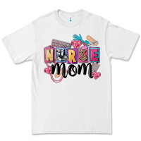 White nurse mom Premium Tee - FaDigitalArtStudio