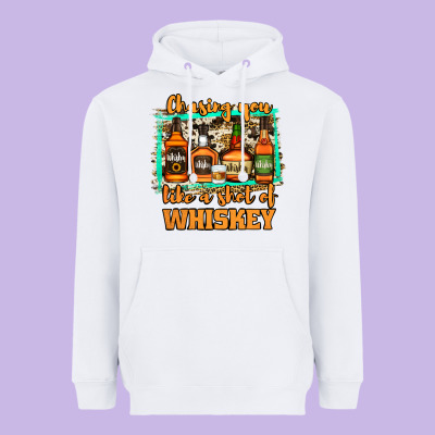 Chasing You Like A Shot Of Whiskey Heavyweight Hoodie Designed By Jasminsmagicworld
