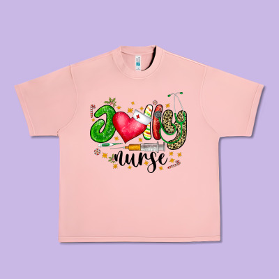 Jolly Nurse Black Urban Heavy Tee Designed By Cowhidedigitalart