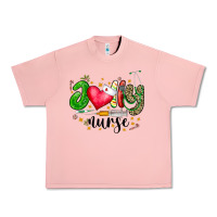 Salmon Jolly Nurse Black Urban Heavy Tee - CowhideDigitalArt