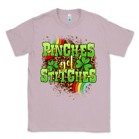 Lilac St. Patrick's Day Pinches get stitches Classic Tee - OliviaCreatesArt