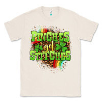 Natural St. Patrick's Day Pinches get stitches Classic Tee - OliviaCreatesArt