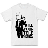 White kill your television Premium Tee - artisFamous