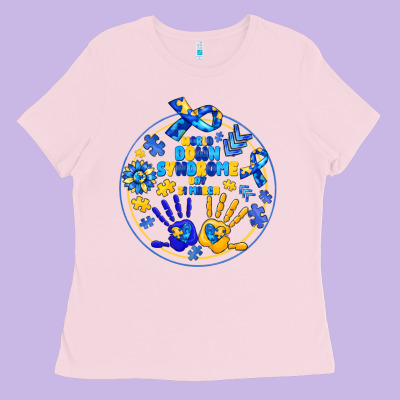 World Down Syndrome Day Ladies Tee Designed By Cowhidedigitalart