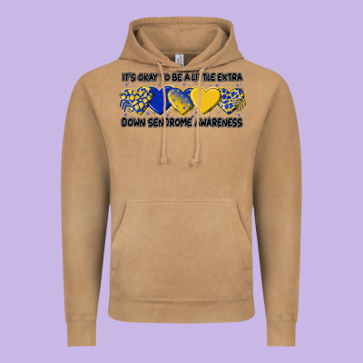 Its Okay To Be Little Extra Vintage Hoodie Designed By Artiststas