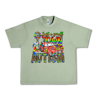 Just A Girl Small Town Autism Urban Heavy Tee | Teevron