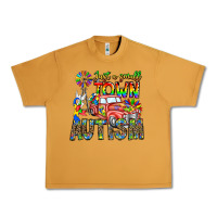 Peanut Butter Just a Girl Small Town Autism Urban Heavy Tee - CowhideDigitalArt