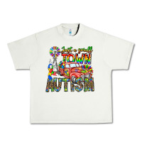 Pistachio Just a Girl Small Town Autism Urban Heavy Tee - CowhideDigitalArt