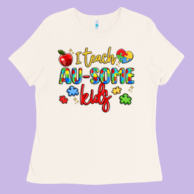 I Teach Au Some Kids Ladies Tee Designed By Lillyallendesigns
