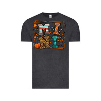 Vintage Black Fall Autumn Leopard Mini Vintage Tee - LillyAllenDesigns