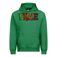 Emerald Christmas boots love Urban Hoodie - RanaPortraitStore