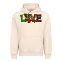 Sandshell Christmas boots love Urban Hoodie - RanaPortraitStore