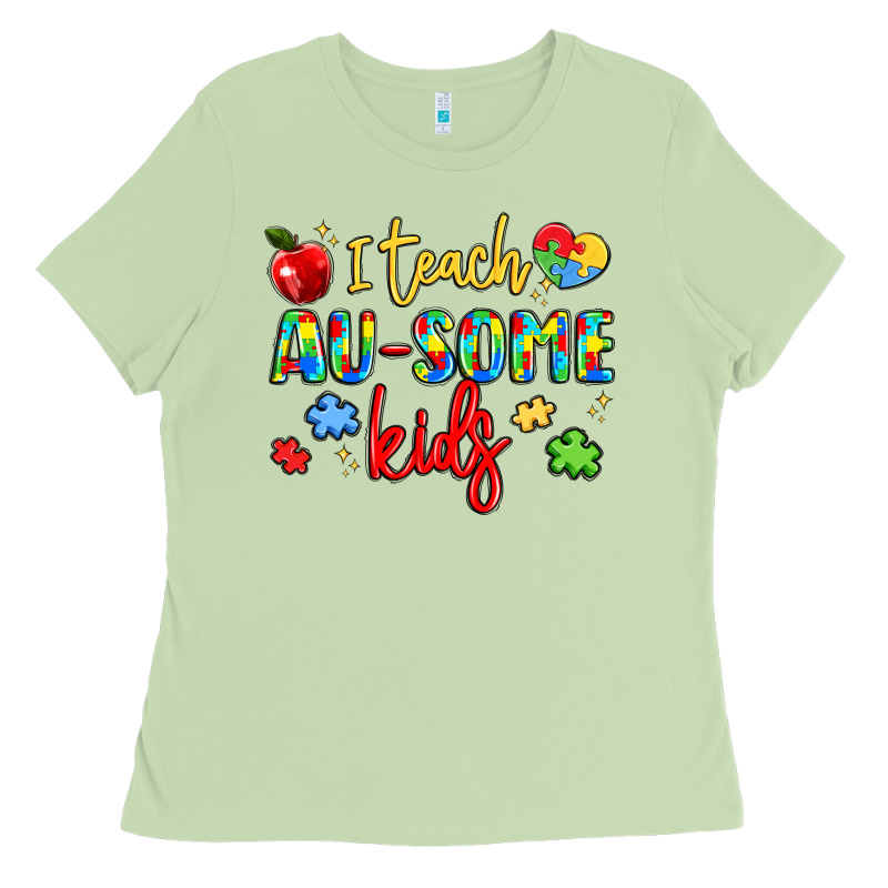 I Teach Au Some Kids Ladies Tee by LillyAllenDesigns | Teevron