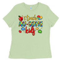 Matcha i teach au some kids Ladies Tee - LillyAllenDesigns