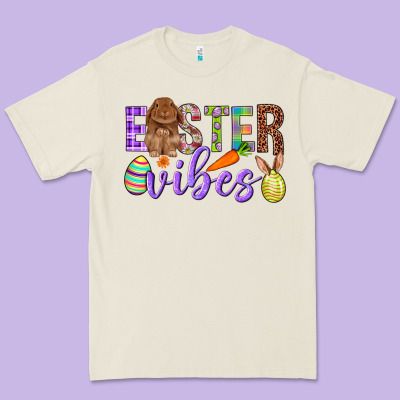 Easter Vibes Premium Tee Designed By Bundleandbundleshop