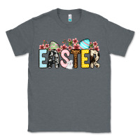 Charcoal Heather Western Easter Classic Tee - OliviaCreatesArt