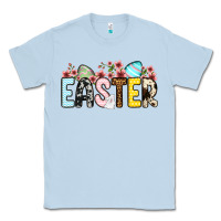 Dusty Blue Western Easter Classic Tee - OliviaCreatesArt