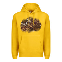 Lemon leopard cowhide glitter patches Premium Hoodie - Artiststas