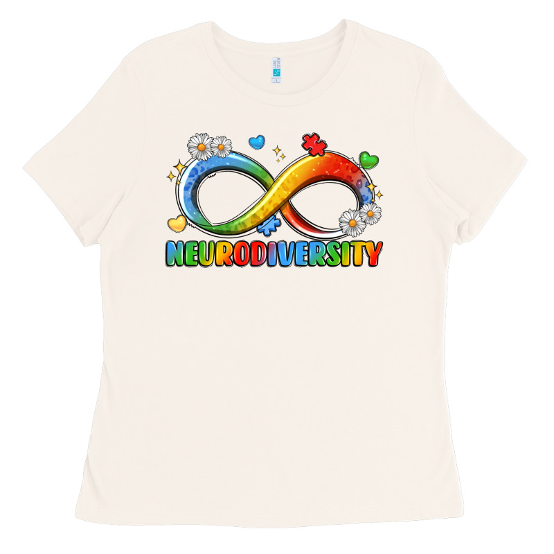Neurodiversity Ladies Tee by LillyAllenDesigns | Teevron