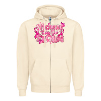 Sandshell stronger than the storm breast cancer Zipper Hoodie - RanaPortraitStore