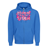 True Royal stronger than the storm breast cancer Zipper Hoodie - RanaPortraitStore