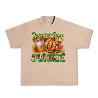 Burro Pumpkin Spice Junkie Urban Heavy Tee - CowhideDigitalArt