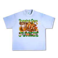 Grape Ice Pumpkin Spice Junkie Urban Heavy Tee - CowhideDigitalArt