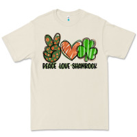 Bone peace love shamrock Premium Tee - FaDigitalArtStudio