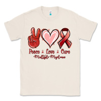 Natural Peace Love Cure Multiple Myeloma Cancer Classic Tee - Jasminsmagicworld