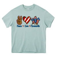 Arona Peace Love Fireworks Heavy Core Tee - Jasminsmagicworld
