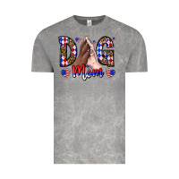 Cloud Rock America Dog Mama Vintage Tee - CowhideDigitalArt