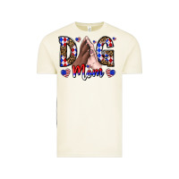 Vintage Arctic America Dog Mama Vintage Tee - CowhideDigitalArt