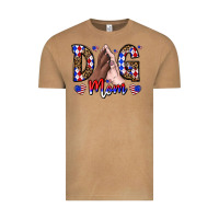 Vintage Camel America Dog Mama Vintage Tee - CowhideDigitalArt