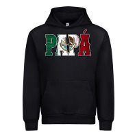 Black Mexican Flag Papá Urban Hoodie - Jasminsmagicworld