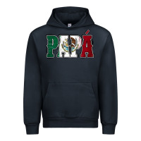 Navy Mexican Flag Papá Urban Hoodie - Jasminsmagicworld