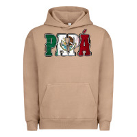 Pigment Burro Mexican Flag Papá Urban Hoodie - Jasminsmagicworld