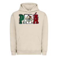Pigment French Oak Mexican Flag Papá Urban Hoodie - Jasminsmagicworld