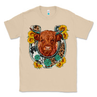 Mushroom western leopard cowhide cow horseshoe Classic Tee - OliviaCreatesArt