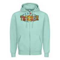 Seafoam spanish teacher Zipper Hoodie - RanaPortraitStore