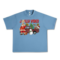 Pebble Blue Jolly Vibes Urban Heavy Tee - CowhideDigitalArt