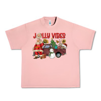 Salmon Jolly Vibes Urban Heavy Tee - CowhideDigitalArt