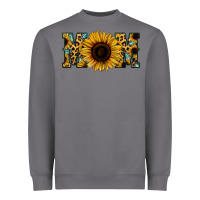 Storm Sunflower Leopard Mom Heavyweight Sweatshirt - Jasminsmagicworld