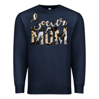 Navy soccer mom Premium Sweatshirt - Jasminsmagicworld