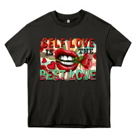 Asphalt Self love is the best love Heavy Core Tee - FaDigitalArtStudio